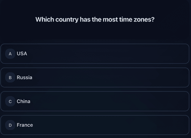 Geography Quiz