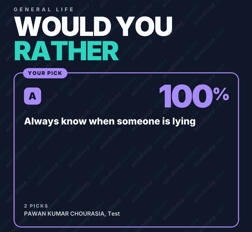 Would You Rather game screenshot